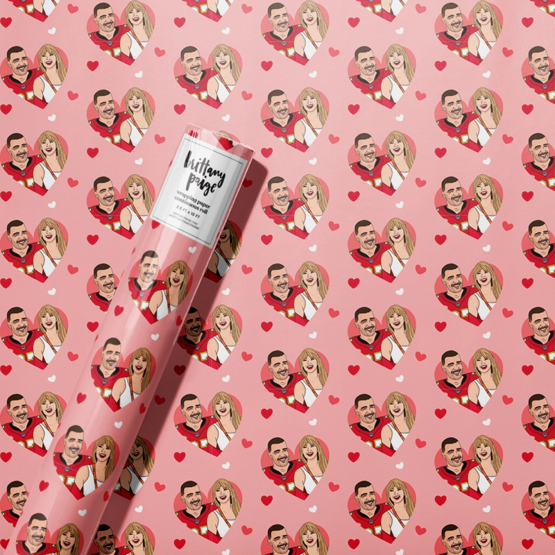 Valentines Day Wrapping Paper