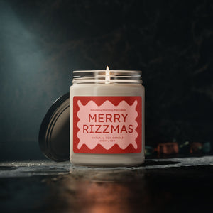 Merry Rizzmas Scented Soy Candle, 9oz