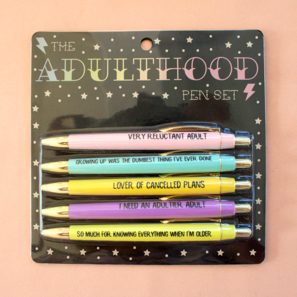 Adulthood Pen Set