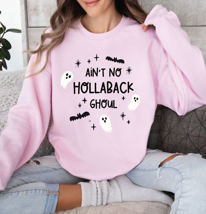 Ain't No Hollaback Ghoul Unisex Crewneck Sweatshirt