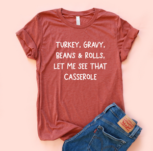 Let Me See That Casserole Unisex Jersey Tee