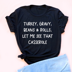 Let Me See That Casserole Unisex Jersey Tee