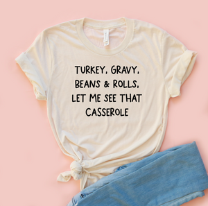 Let Me See That Casserole Unisex Jersey Tee