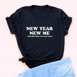 New Year, New Me Unisex Jersey Tee