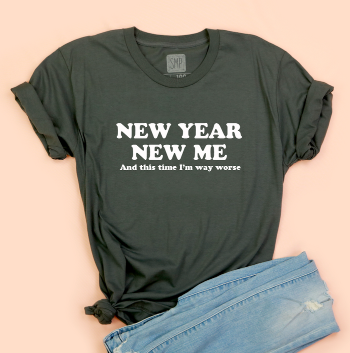 New Year, New Me Unisex Jersey Tee