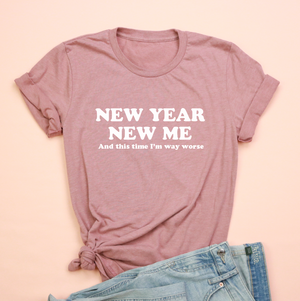 New Year, New Me Unisex Jersey Tee