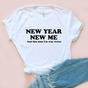 New Year, New Me Unisex Jersey Tee