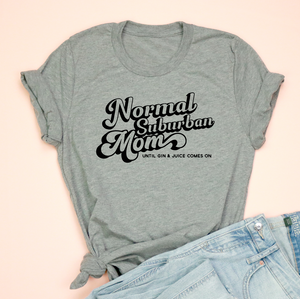 Normal Suburban Mom Unisex Jersey Tee