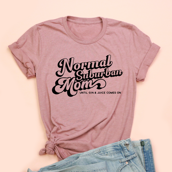 Normal Suburban Mom Unisex Jersey Tee