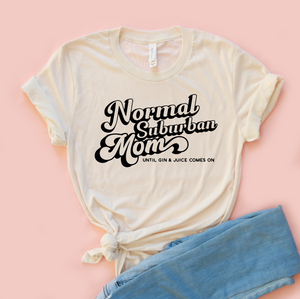 Normal Suburban Mom Unisex Jersey Tee