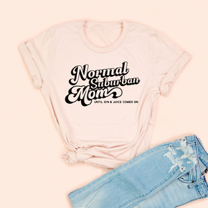 Normal Suburban Mom Unisex Jersey Tee