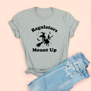 Regulators Mount Up Witch Unisex Jersey Tee