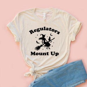 Regulators Mount Up Witch Unisex Jersey Tee