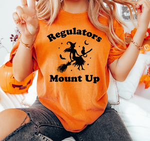 Regulators Mount Up Witch Unisex Jersey Tee