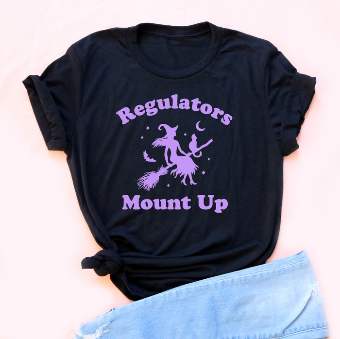 Regulators Mount Up Witch Unisex Jersey Tee