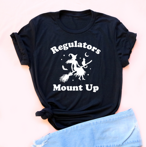 Regulators Mount Up Witch Unisex Jersey Tee