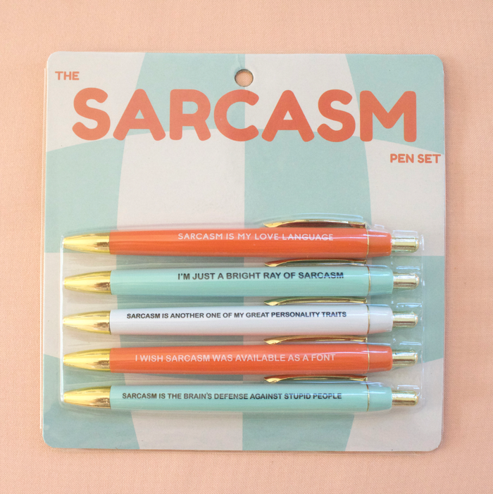 Sarcasm Pen Set