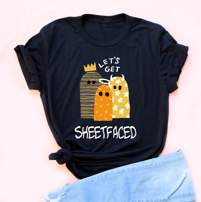 Let's Get Sheetfaced Unisex Jersey Tee