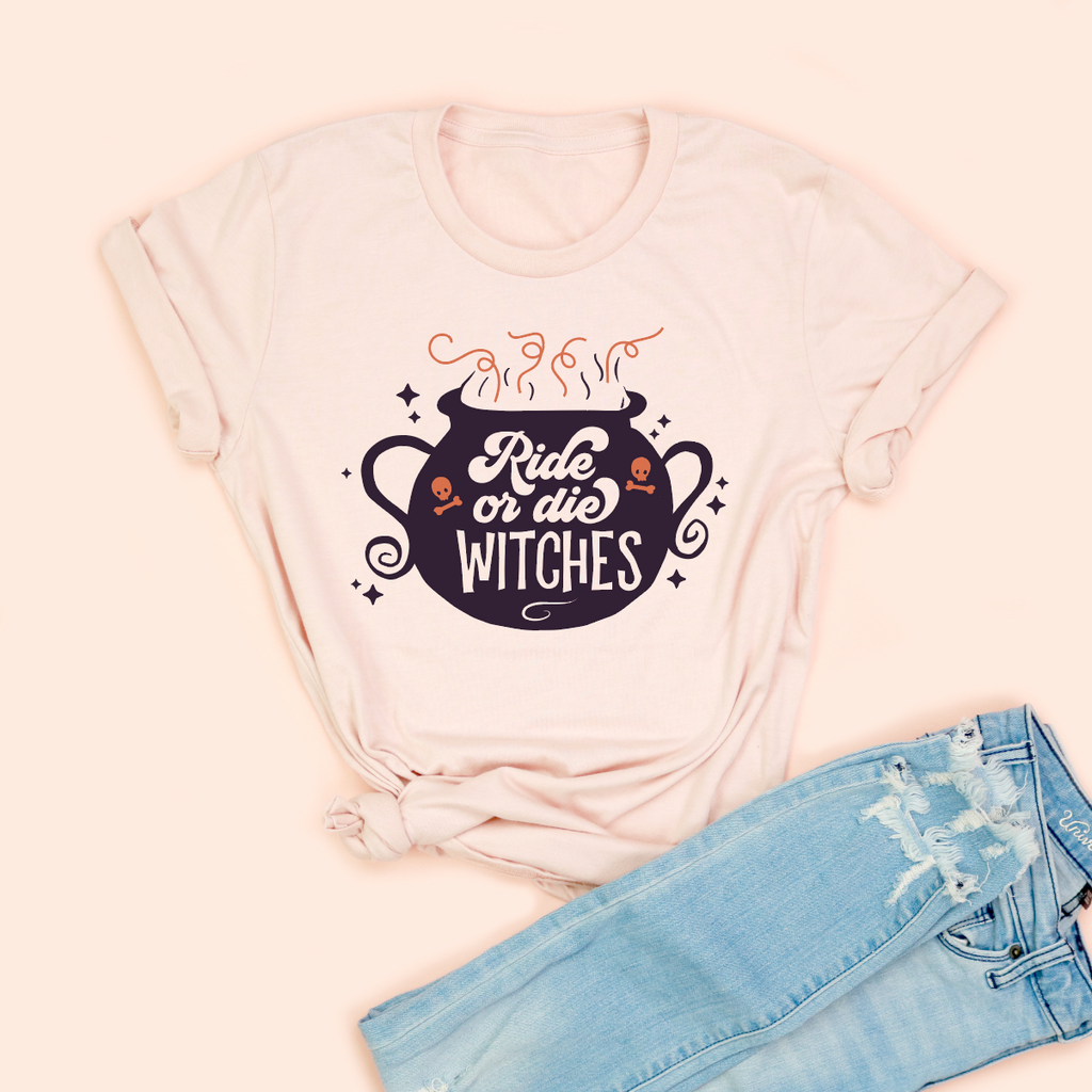 Ride Or Die Witches Jersey Tee