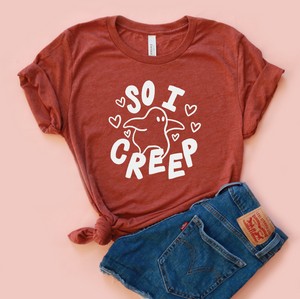 So I Creep Unisex Jersey Tee