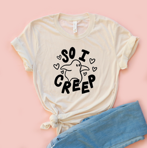 So I Creep Unisex Jersey Tee