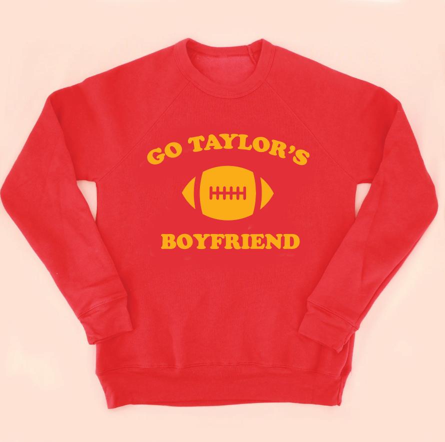 Go Taylor's Boyfriend Unisex Crewneck Sweatshirt