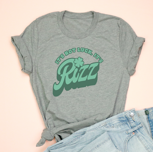 It's Not Luck, It's Rizz Unisex Jersey Tee