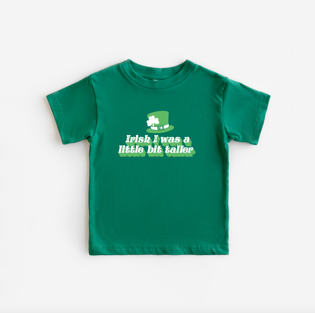 Irish I Was A Little Bit Taller Youth Tee