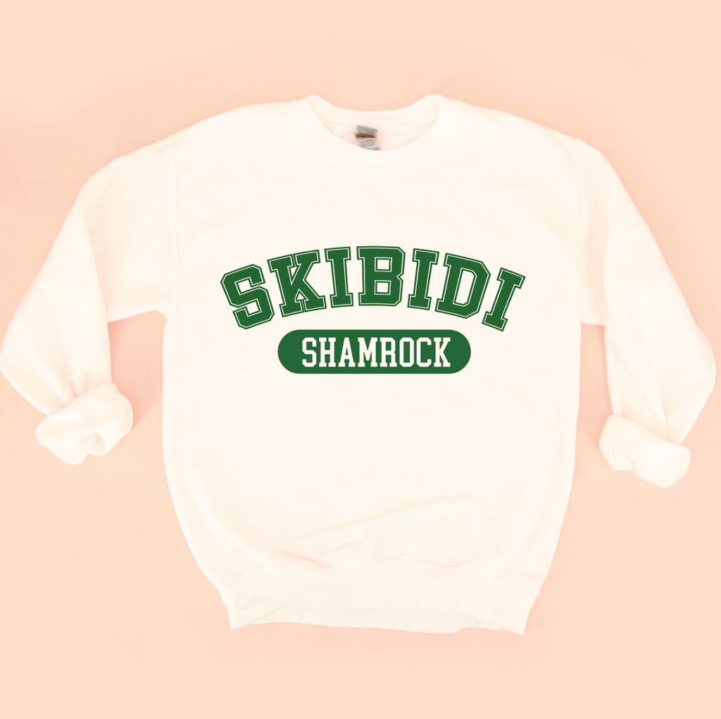 Skibidi Shamrocks Unisex Sweatshirt