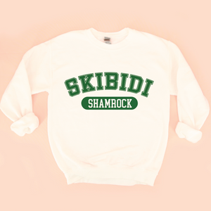 Skibidi Shamrocks Unisex Sweatshirt