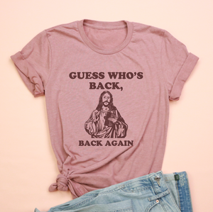 Guess Who's Back Unisex Jersey Tee