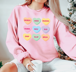 Skibidi Valentine Unisex Sweatshirt