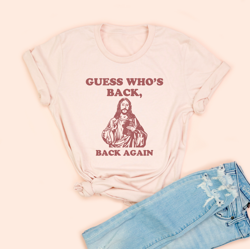 Guess Who's Back Unisex Jersey Tee