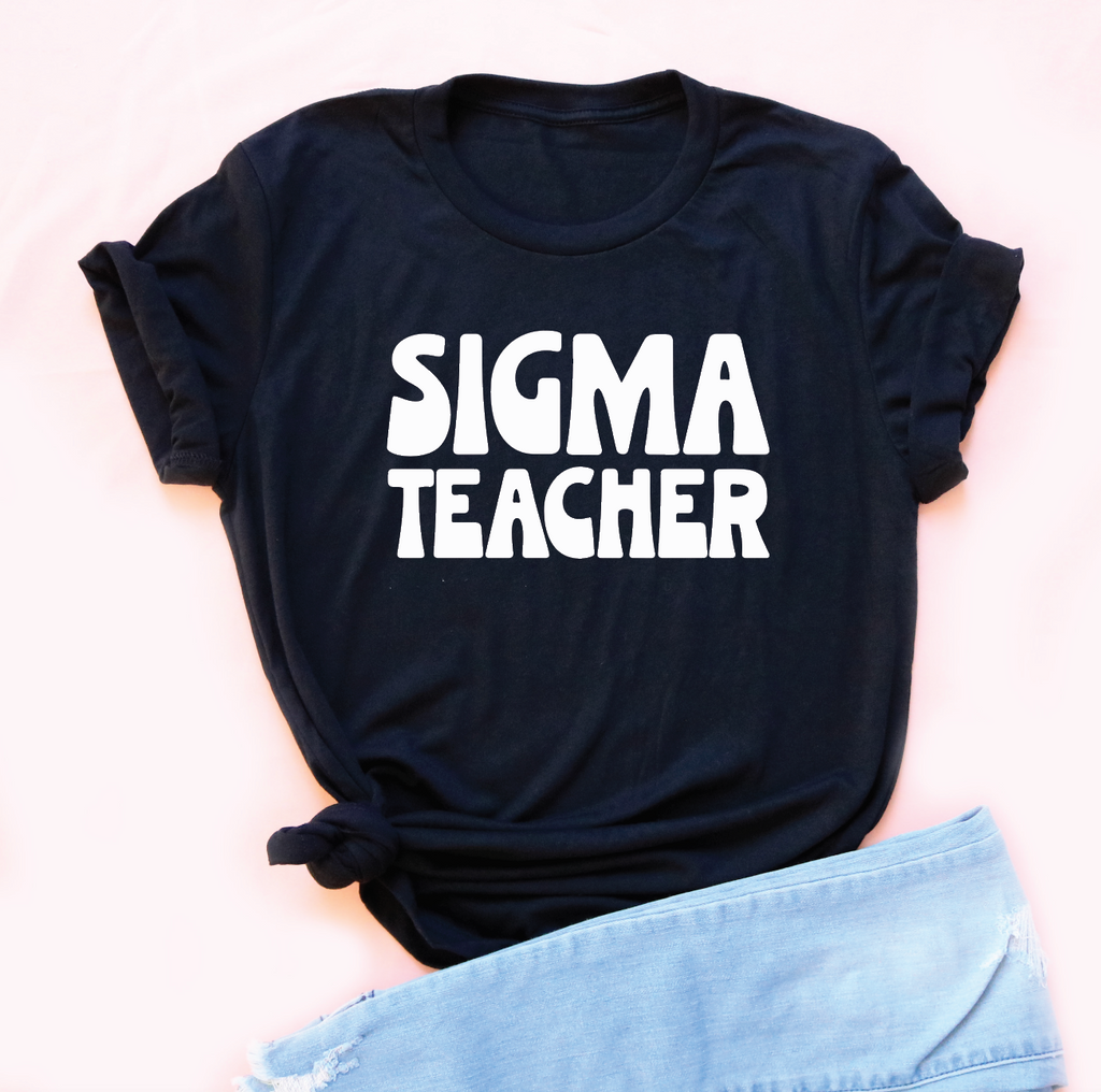 Sigma Teacher Unisex JerseyTee