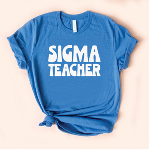 Sigma Teacher Unisex JerseyTee