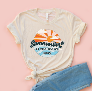 Summer Time & the Livin's Easy Unisex Tee