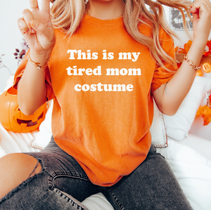 Tired Mom Costume Unisex Jersey Tee