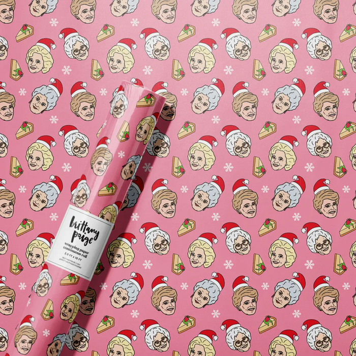 Golden Girls Christmas Wrapping Paper