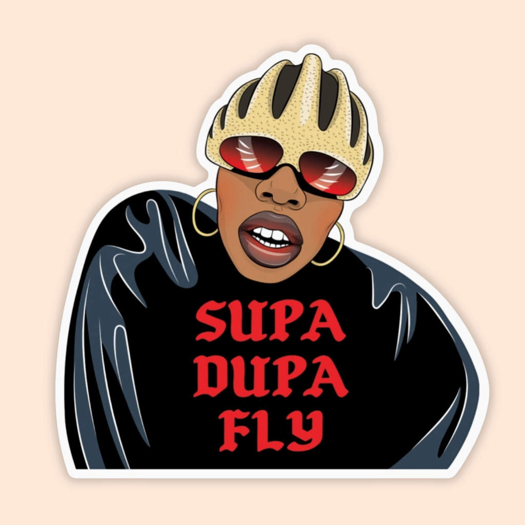 Missy Supa Dupa Fly Sticker